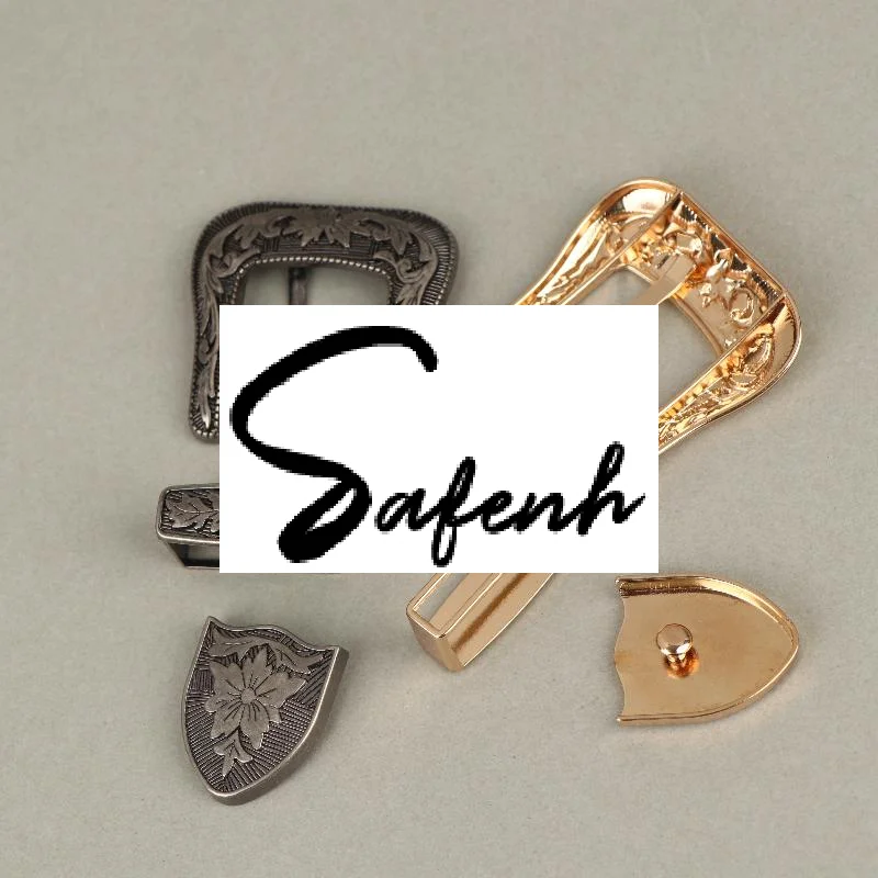 Vintage European & American Style Metal Belt Buckle Floral Engraved Pin Buckle Classic Retro Waistband Clasp​