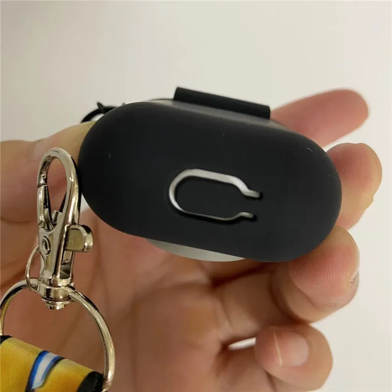 Marvel dos desenhos animados caso do fone de ouvido para airpods 1/2 macio silicone sem fio bluetooth carregador capa protetora com cordão