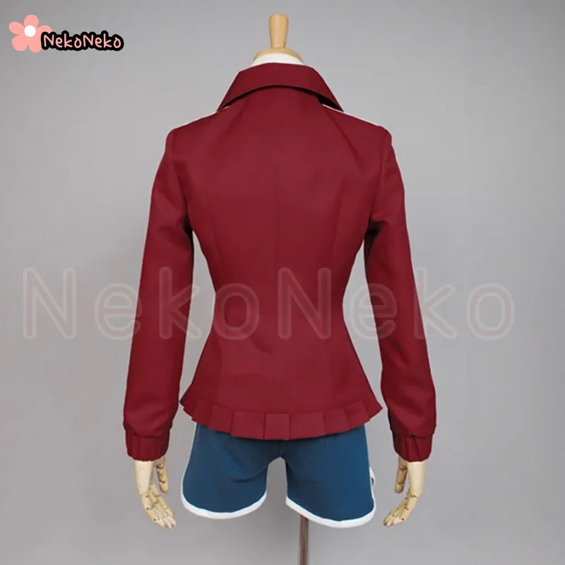 Anime Game Danganronpa Asahina Aoi Cosplay Costume Set - Women Anime Character Outfit Dress Wig for Halloween Christmas view 4