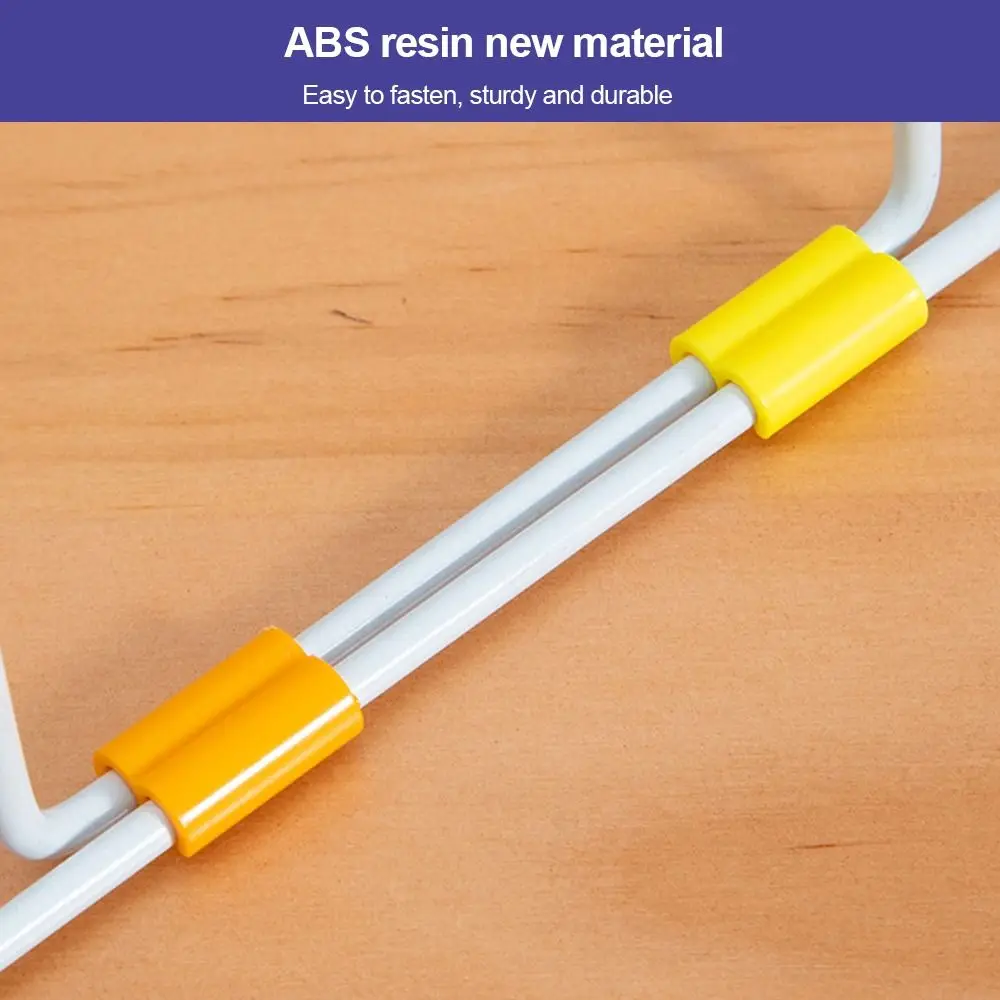 10Pcs Colorful Mesh Connector Buckle ABS DIY Wire Mesh Fixing Buckle Assembly Accessories Mesh Connector Lock
