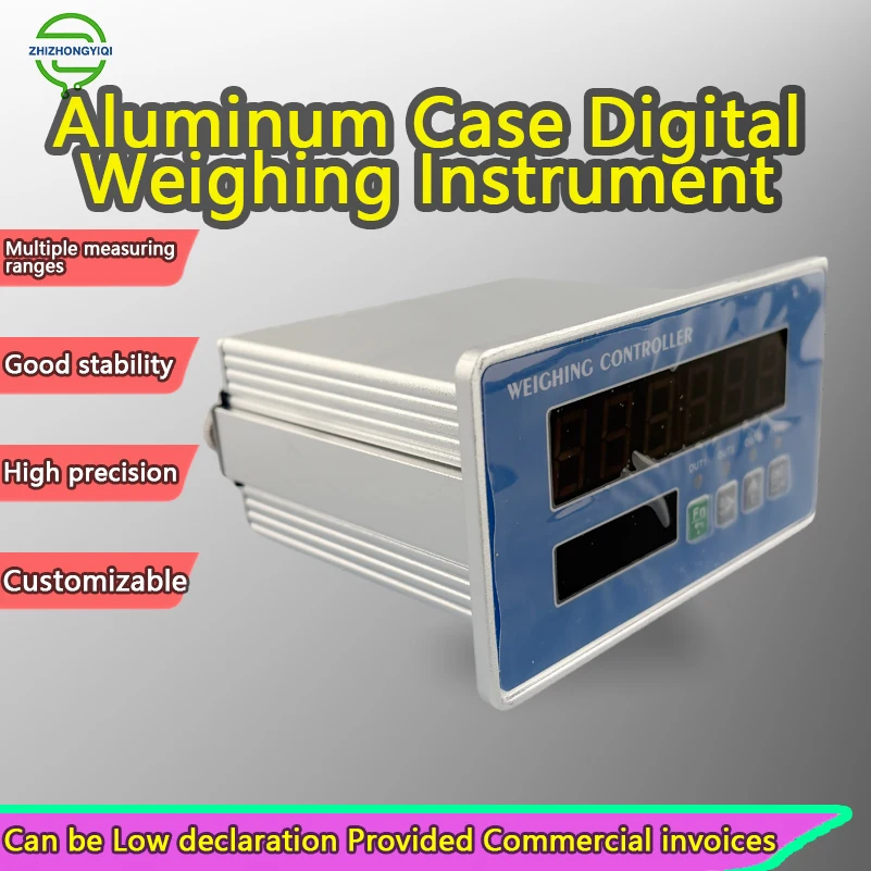 Digital Weigh Display with Aluminum RS485 Communication Dual Analog/Current Output 8-28V DC 80 -265V AC Multi-Calibration