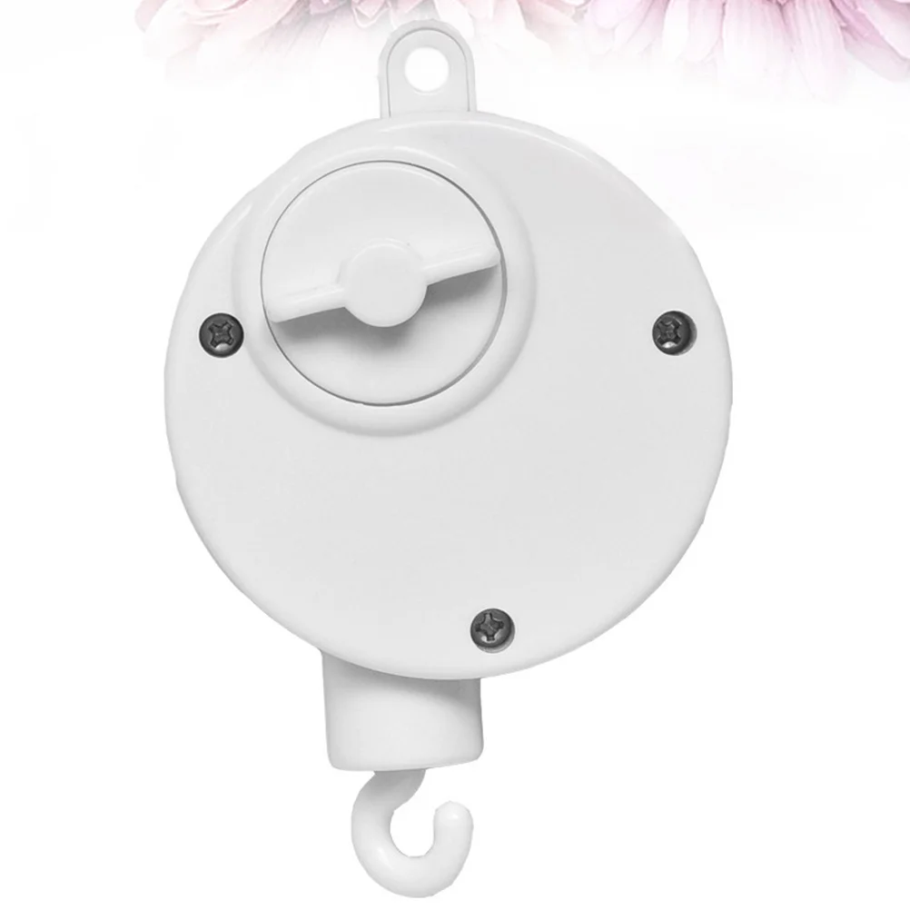 Campana Musical para cuna con música relajante, ayudante para dormir infantil, sonajero de cuerda para bebés, mecanismo de construcción de plástico y Metal, 1 Uds.