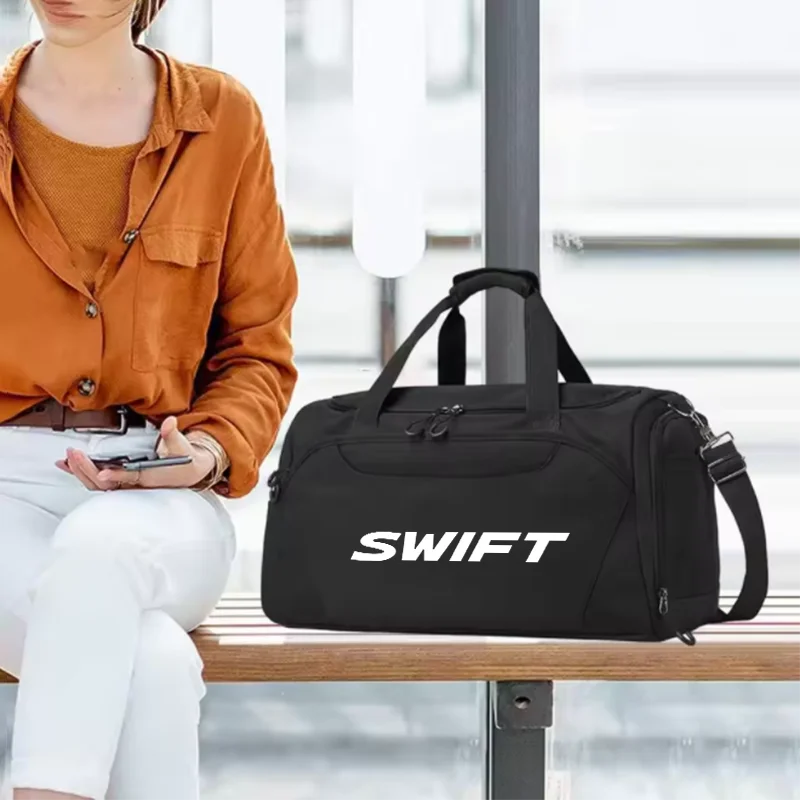 Waterproof Oxford Nylon Portable Hand Duffle Bag Large Capacity Custom Car Logo Print for Suzuki Swift Car Accessorie