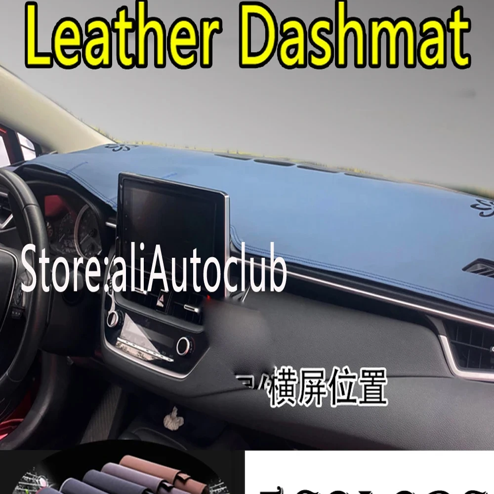 

Кожаный замшевый чехол для приборной панели, коврик для приборной панели, ковер, автомобильные аксессуары, нескользящий для Toyota Corolla Cross XG10 2020-2025