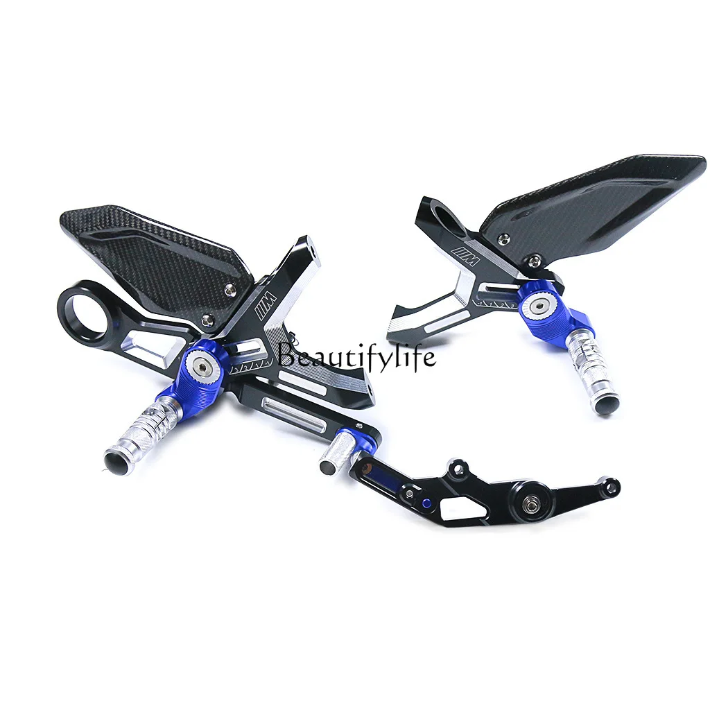 

S1000RR double R modified aluminum alloy raised pedal pedal carbon fiber wing M version