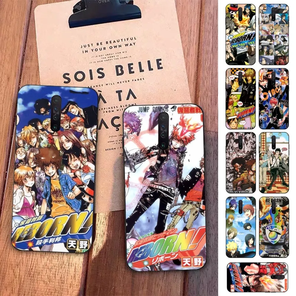 Katekyo Hitman Reborn Phone Case For Redmi 5 6 7 8 9 10 plus pro 6 7 8 9 A GO K20 K30 K40 pro plus F3 Fundas