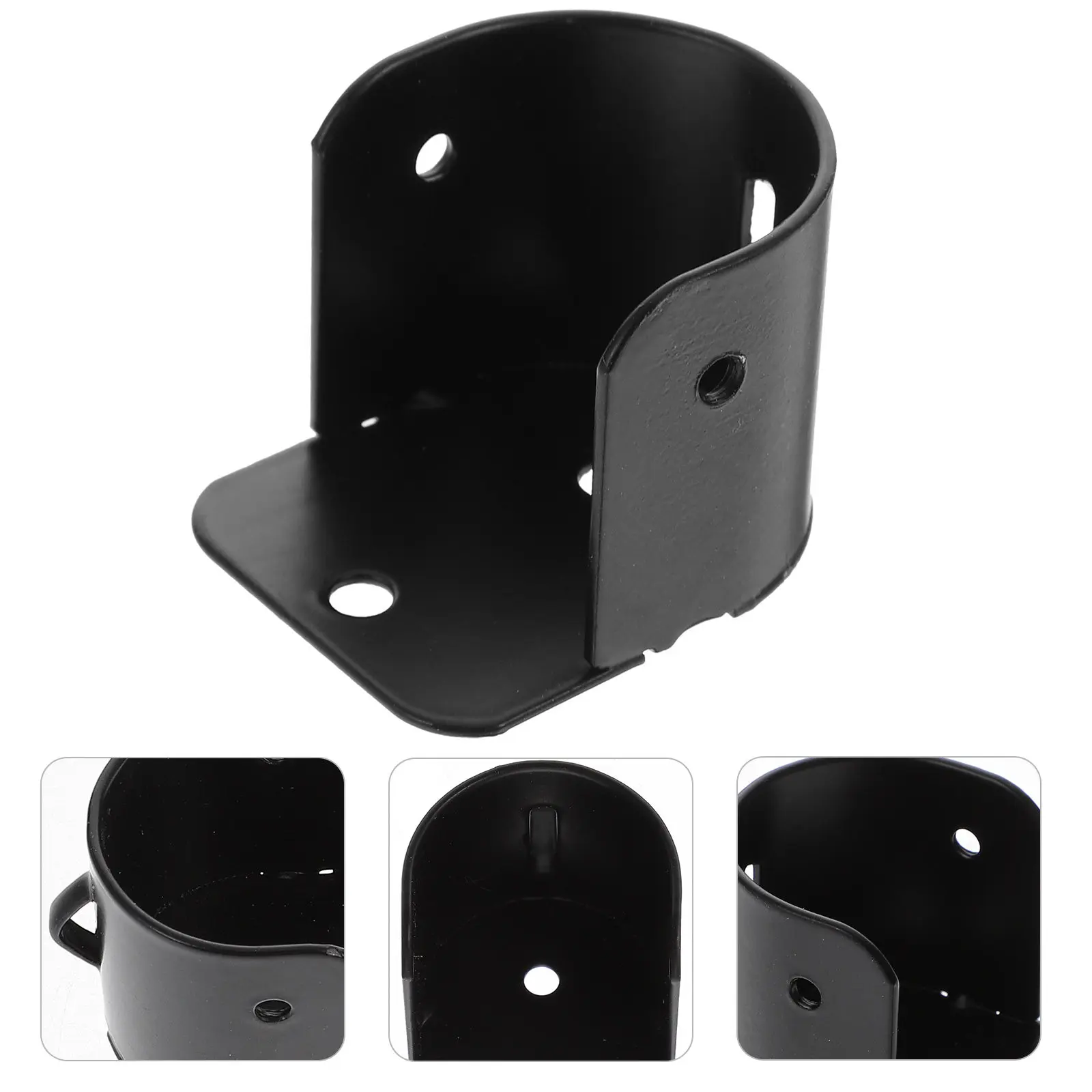 4Pcs Closet Rod Fla…