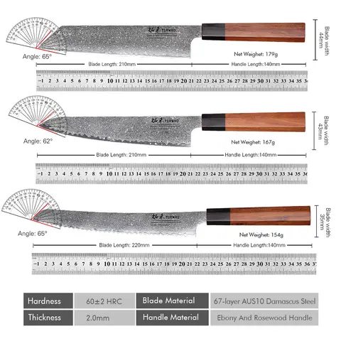 8 best sales Damaskuskniv - №1