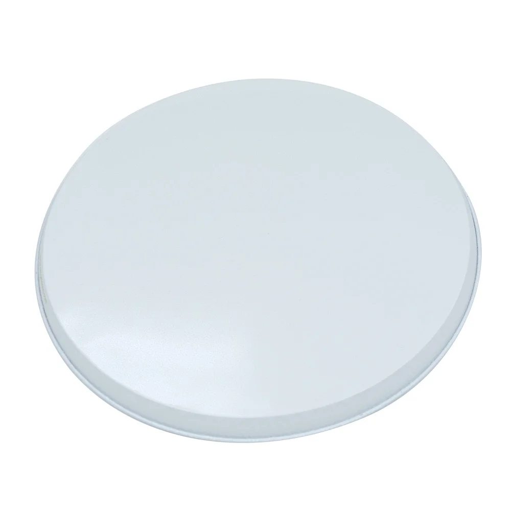 4 Pack White Metal Burner Covers Induction Compatible Easy Clean Stylish Kitchen Accessories Extra Counter Space Conceals