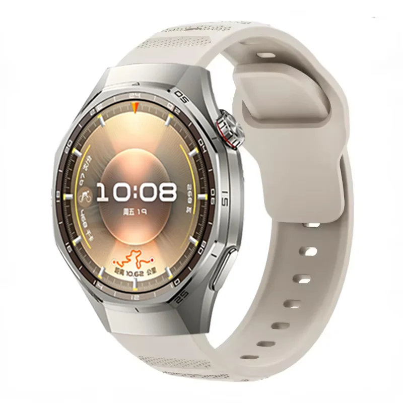 22mm 20mm Silicone Strap For Huawei Watch 5 GT6-5-4 Pro 46mm Sport Bracelet Galaxy Watch 7 6 5 4/Amazfit Active 2 Bip 6-5 Correa