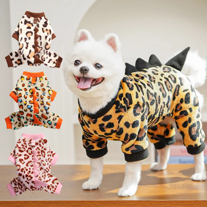 

Pet Dog Clothes Warm Soft Fleece Dogs Jumpsuits Pet Clothing for Small Dogs Puppy Cats Hoodies Chihuahua Yorkshire Costume Coats