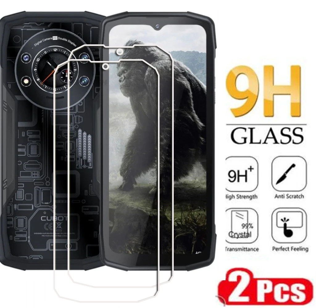 2PCS 9H HD Tempered Glass For Cubot KingKong Star 6.78" KingKongStar CubotKingKong Star Screen Protective Protector Film