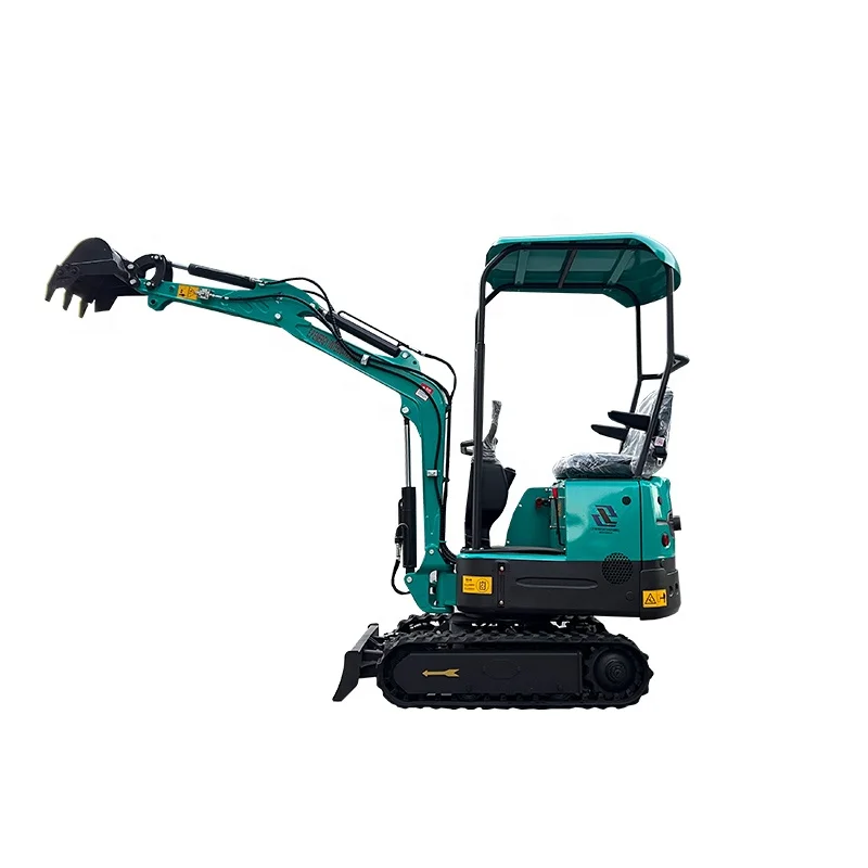 Mini Excavators Diesel Engine 0.8 Ton Compact Bager Small Diggers  Backho 1 Ton  Prices