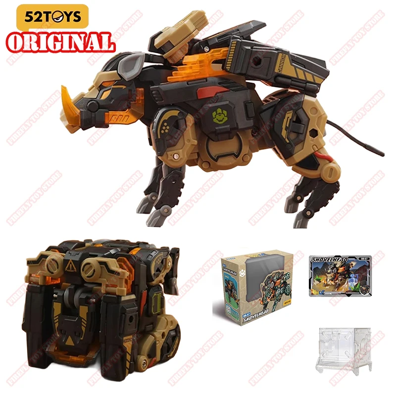 

BEASTBOX оригинальные анимационные периферийные игрушки, голова лопаты в штучной упаковке, деформированные игрушки Gacha, аниме, экшн-модель, коллекция фигурок