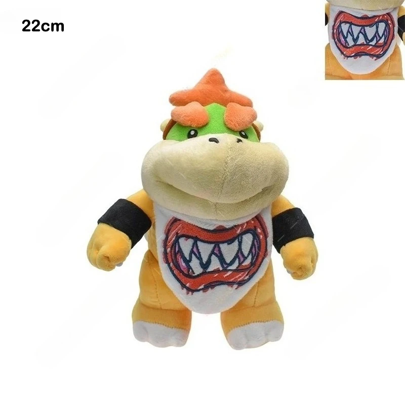 Nuevo Peluche de Mario Wonder Bowser Jr. Dragón de Fuego 2026, Muñeco de Peluche Suave para Niños, Regalo de Cumpleaños y Navidad