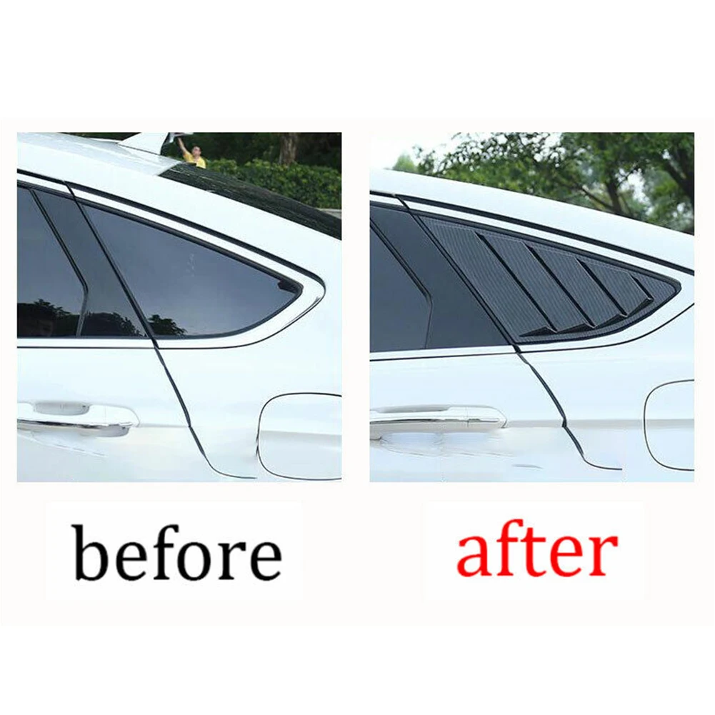 

Brand New Louver Cover Gloss Black Louvers Cover Rear Side 2013-2021 43.7*29*28.3cm ABS Carbon Fiber None None