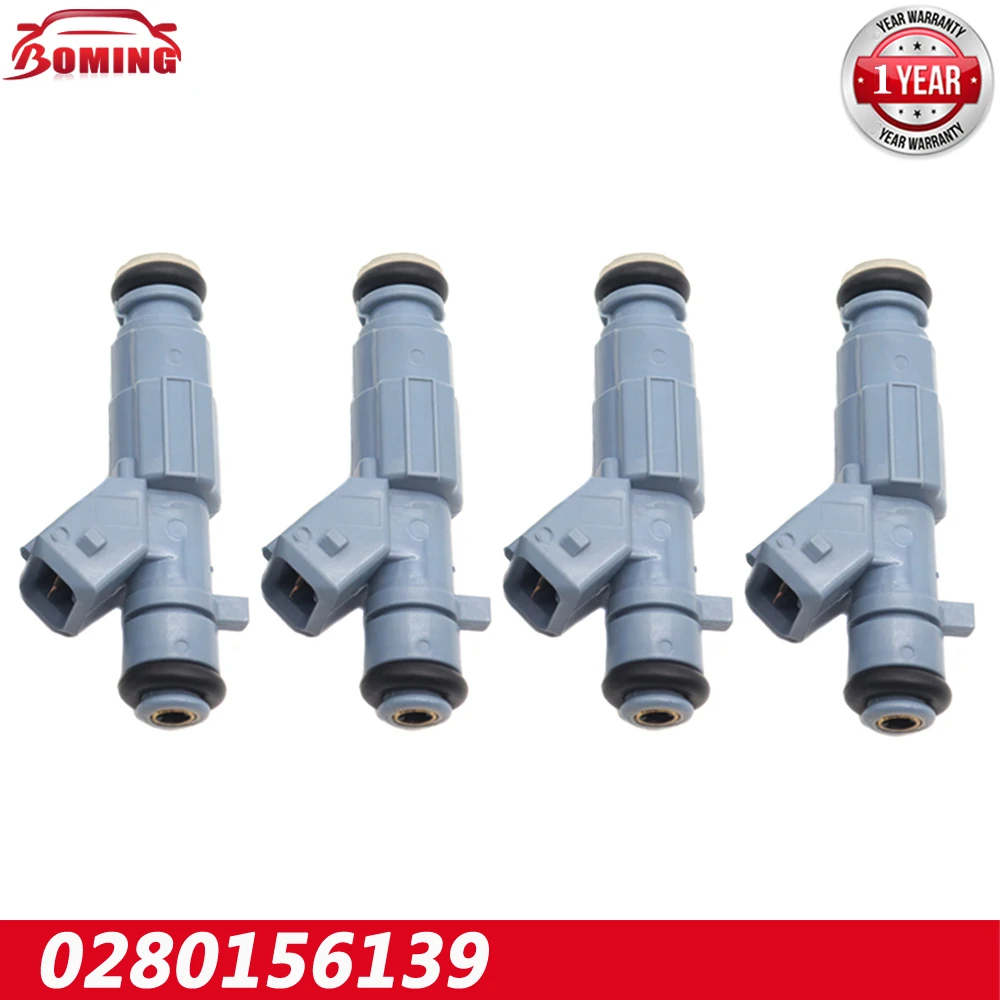 

Набор из 4 новых автомобильных топливных форсунок 0280156139 Для Citroen C4 2,0 16 В 2004-2010 Peugeot 206 2,0 RC 2003-2008 307 2,0 16 В 2003-2008