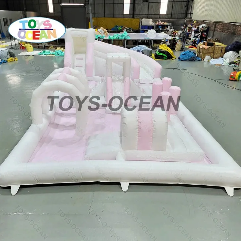 Customized PVC Multifunctional Soft Play Equipment Ball Pit Foam Pool Inflatable Water Park Water Slide Kids Playground Bouncer