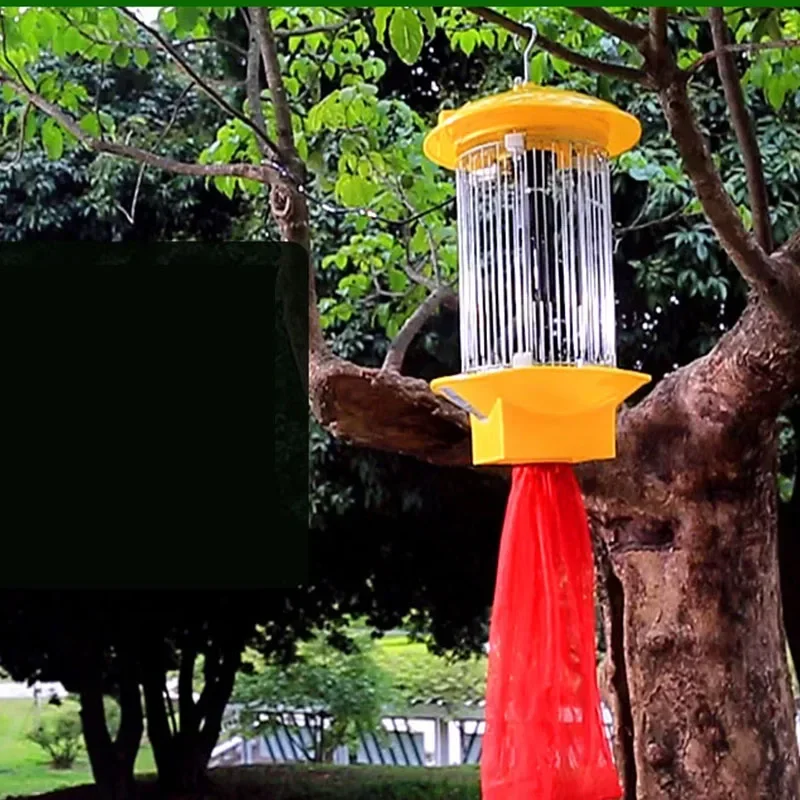 

Бытовая инсектицидная лампа 220 В, уличная сельскохозяйственная инсектицидная лампа, водонепроницаемая, с автоматическим световым управлением, для уничтожения моли, Insec