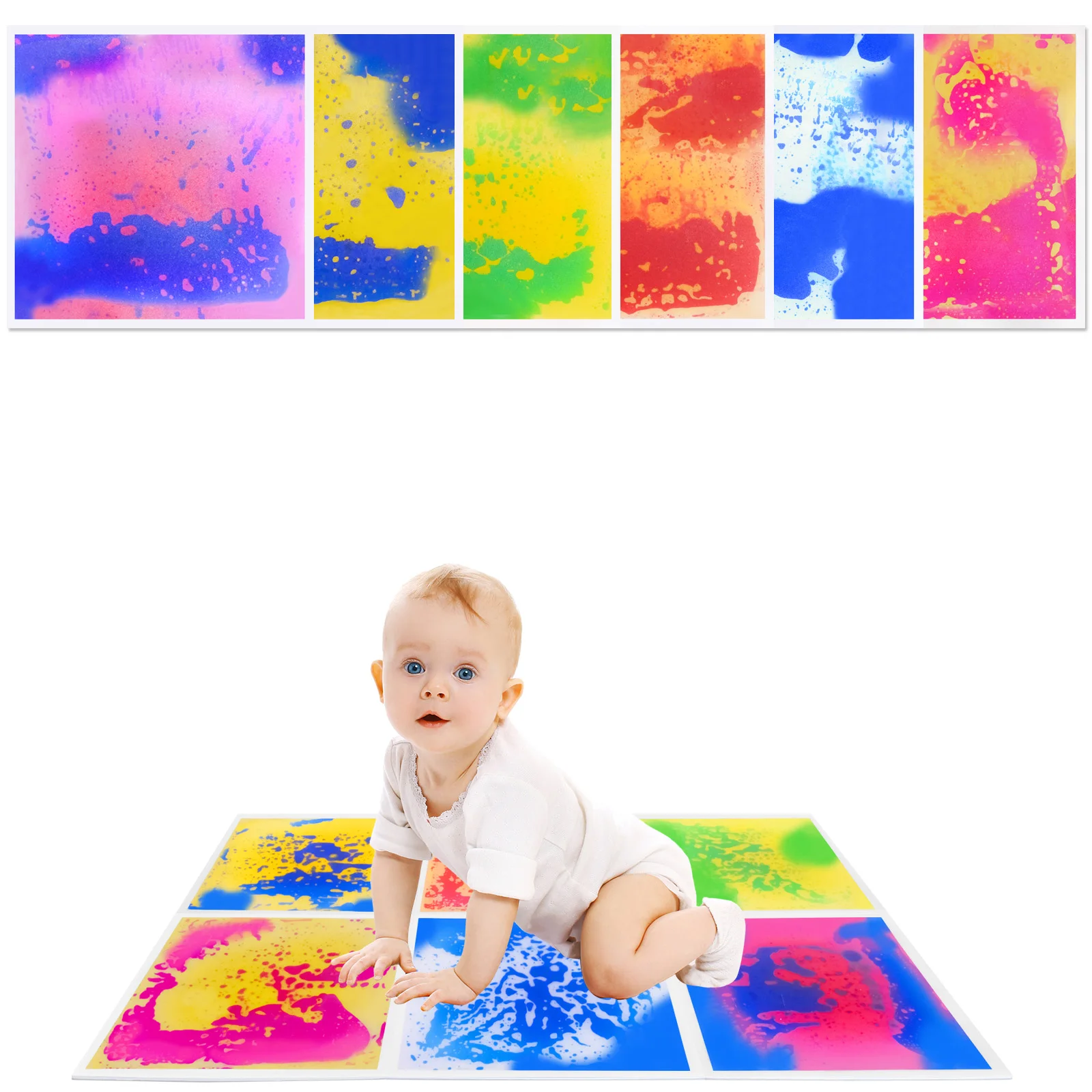 キッズを触覚感覚遊びに引き込むための必須感覚玩具マット - 子供のための教育的感覚体験