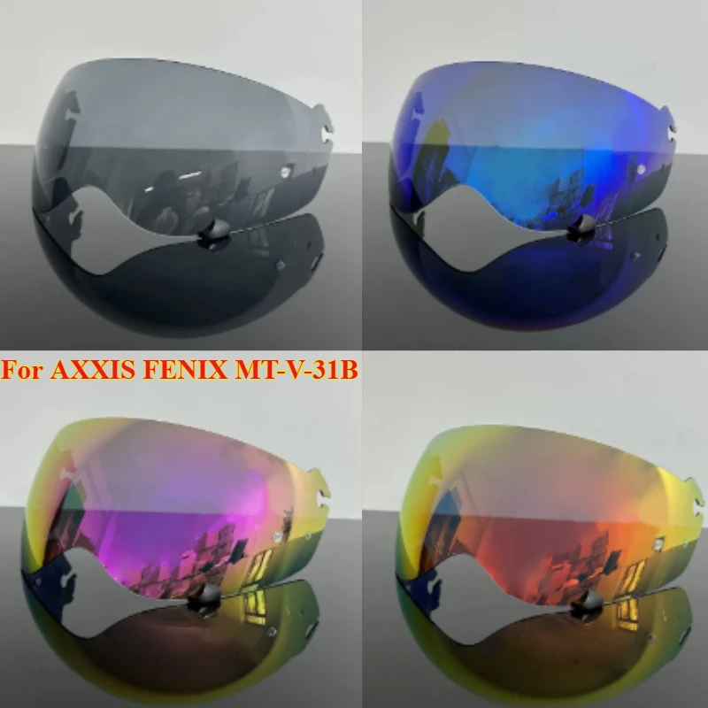

Motorcycle Helmet Visor Uv Protection Casco Moto Visera Sunshield for AXXIS FENIX MT-V-31B Helmet Shield，Helmet Accessories