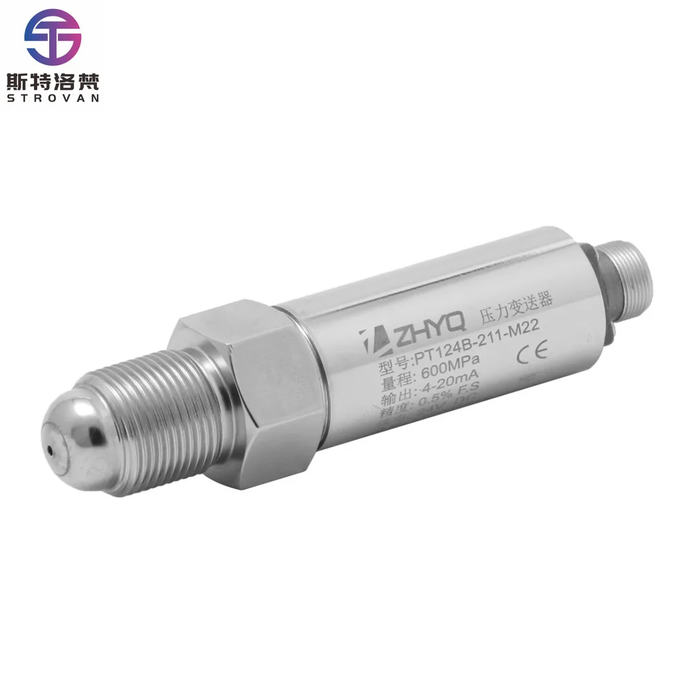 

Waterproof Waterjet Ultra High Pressure Glass Micro-Melting 304 Stainless Steel Fuel Water Pressure Transmitter