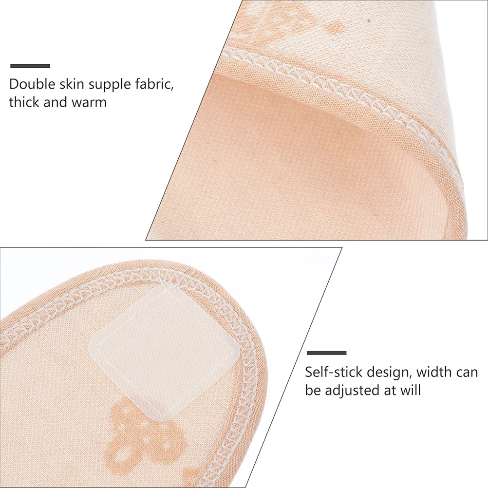 

2Pcs Baby Belly Bands Comfortable Supple Breathable Cotton Infant Belly Wraps Skin Friendly Navel Protectors Navel Belts