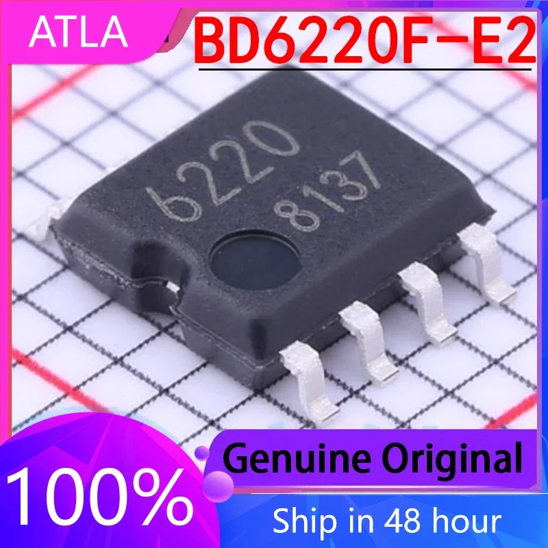 2PCS  New BD6220F-E2 Package SOP-8 Motor Driver Chip Original