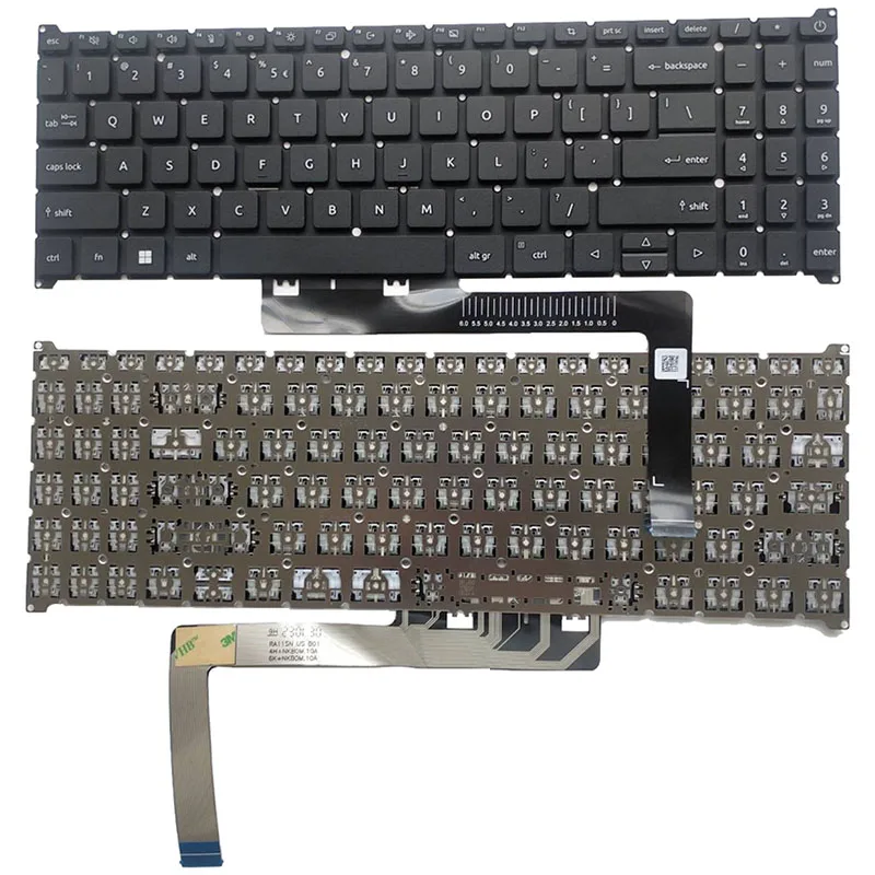 

New For Acer Aspire A315-59 A315-59G A515-57 A515-57G A715-51G A715-76 N22C6 N22Q3 US Keyboard