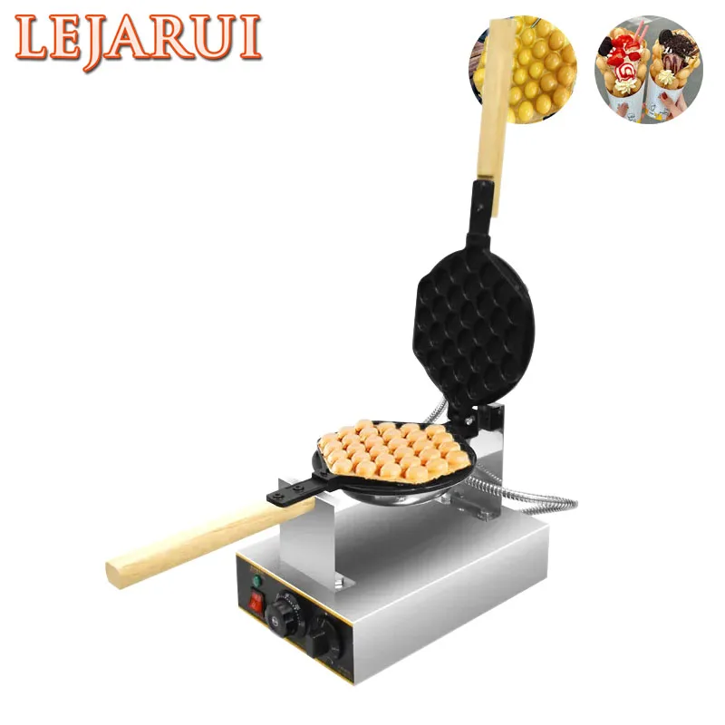 

Commercial Hongkong Eggs Bubble Waffle Machine Mould Eggettes Roller Baking Pan Iron Eggettes Mold Muffin Non-Stick Plate