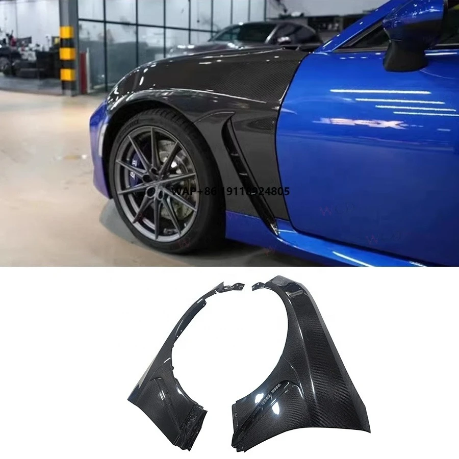 

GR86 Carbon Fiber Carbon Fiber Front Bumper Fender Trims for GR86 BRZ 2022+ GR86 OEM Style Side Vents Fender
