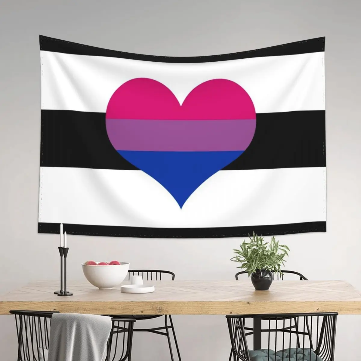

Heterosexual Biromantic Pride Flag Tapestry Room Decorations Aesthetics House Decoration Things To Decorate The Room Tapestry