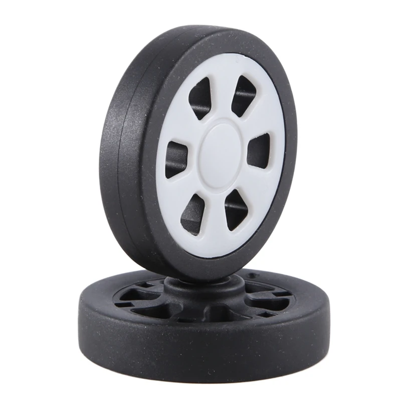 Replacement Wear Resistant PU Caster Suitcase Replacement Wheels Luggage Wheels Universal 6Mm 8Mm