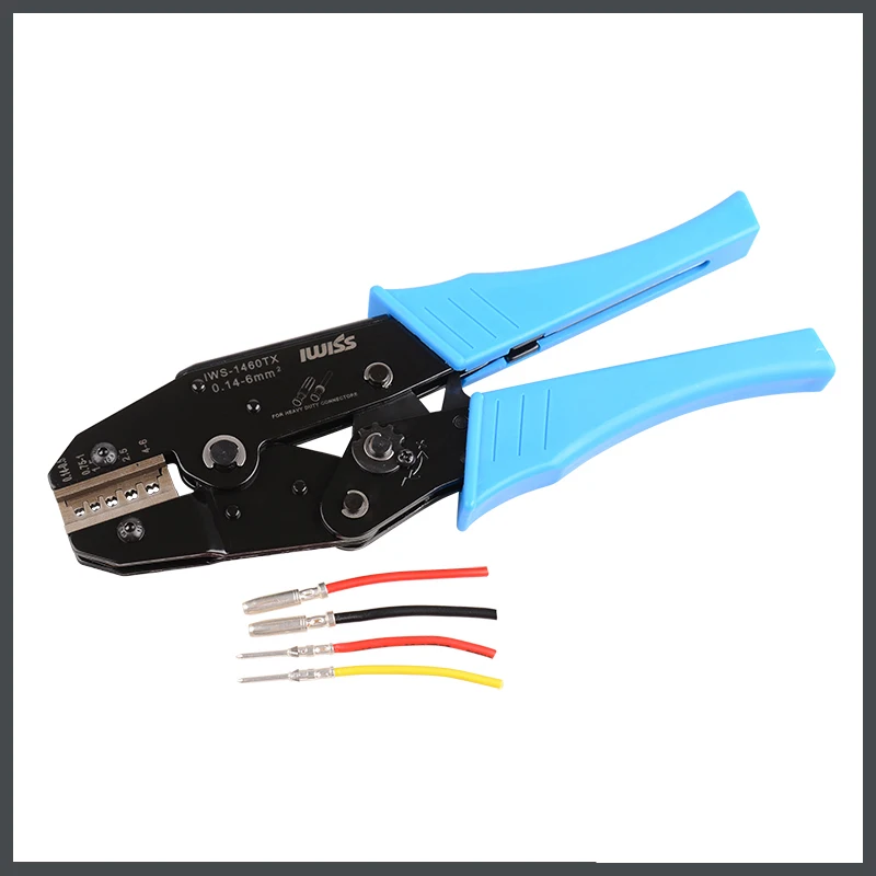 IWISS IWS-1460 Terminal CRIMPING คีม Hardin SIBBs PIN HD/HDD/HEE Connector CRIMPING คีม