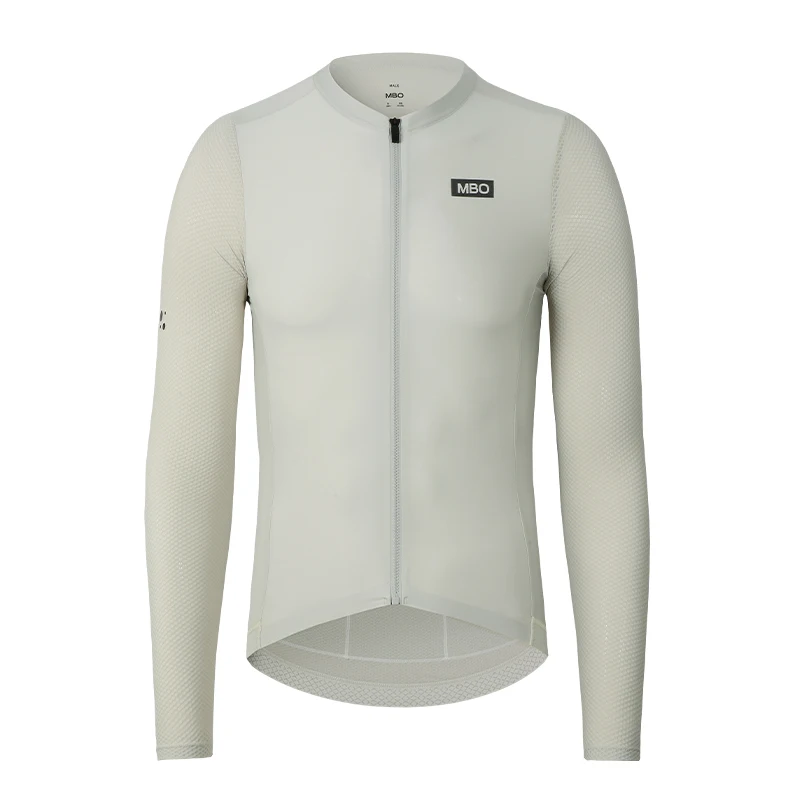 

MBO Man Long Sleeve Cycling Jersey Compression Shirt Cycling Clothing Reflective Bike Jersey With YKK Zipper MTB Jersey