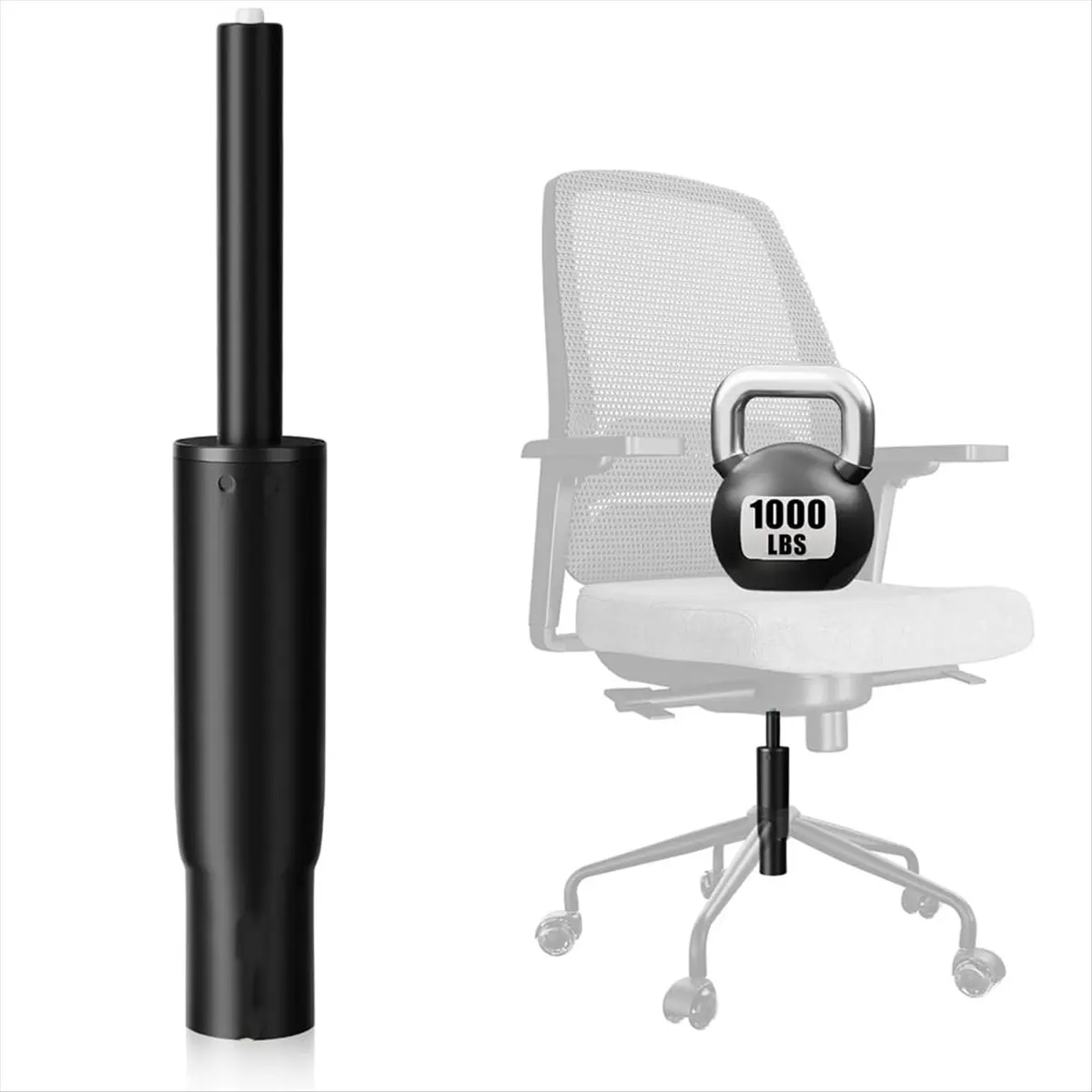 SSR 7 Inches to 11 Inches Short Chair Cylinder Replacement, 4