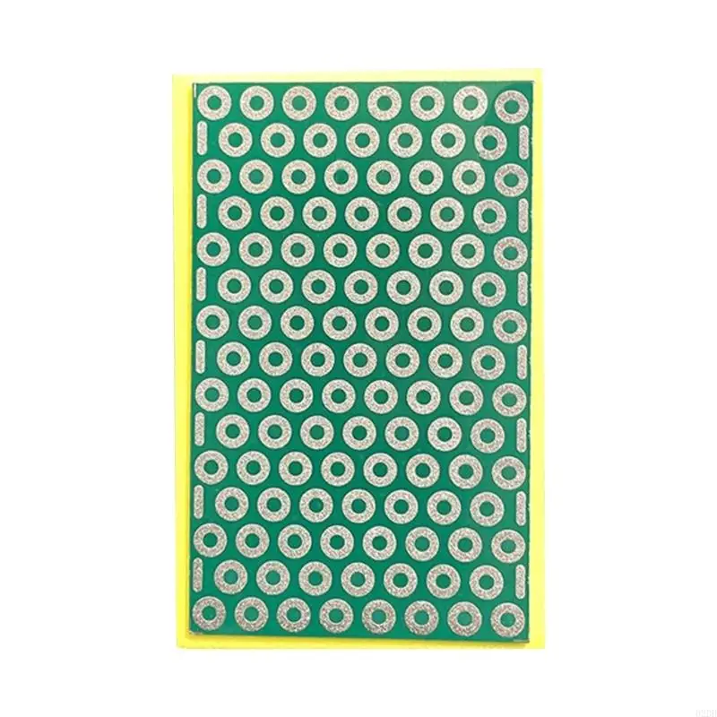 02DB Diamond Hand Pad Sanding Block Glass Grinding Polishing Pad Sanding Block Foam Backing for Marble Tile Ceramics