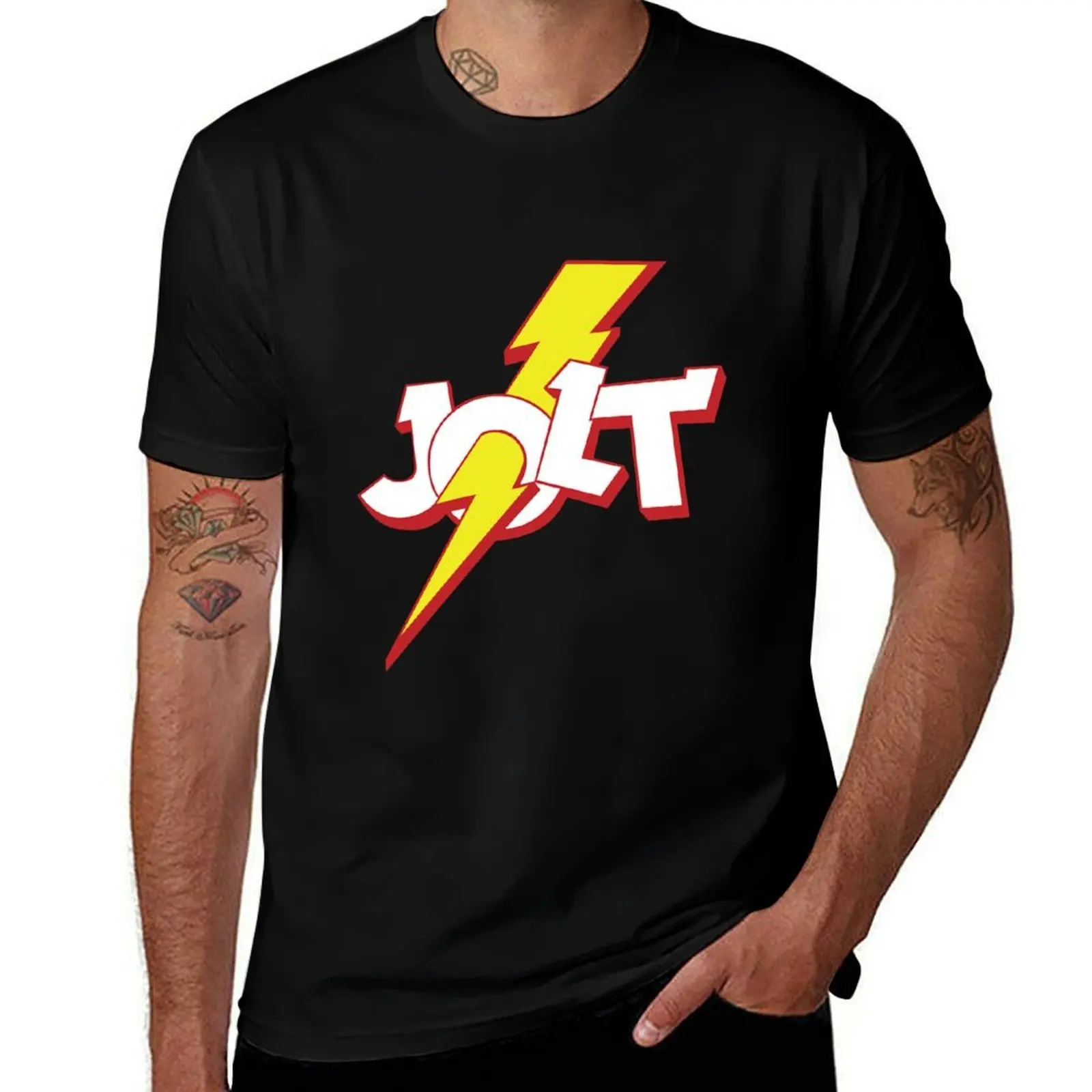 

Футболка Jolt Cola, футболка с аниме, футболки для мужчин, хлопковая футболка