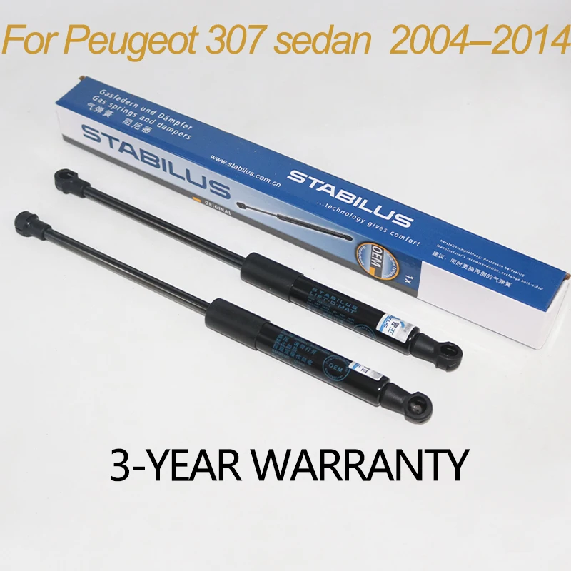 Car-styling rear Trunk Shock Lift Tailgate Gas Spring Strut for Peugeot 307 sedan 2004--2014 296mm