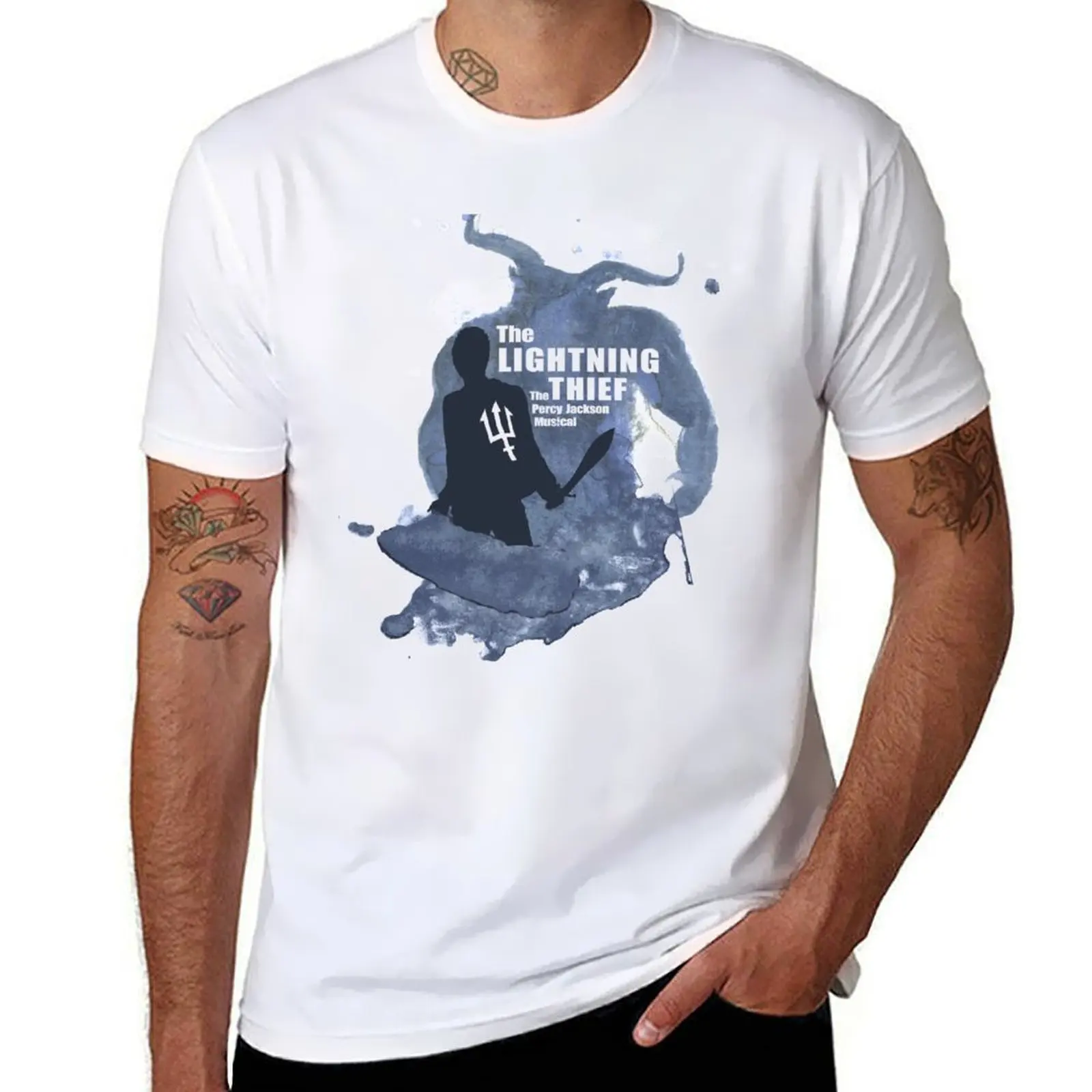 

Lightning Thief-Percy T-Shirt anime tshirt t shirts for man pack white T-Shirt