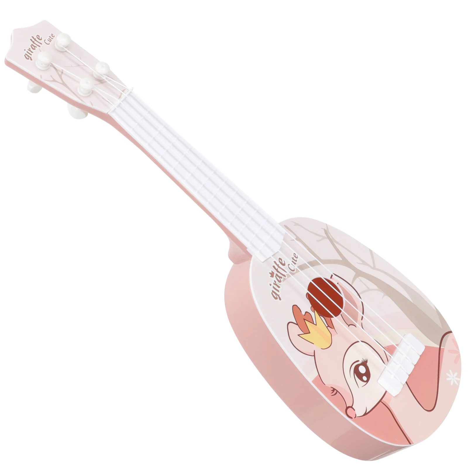 Kids Guitar for Girls Left Handed Ukulele Toddler 4 Year Old Mini Musical Plaything Instrument Toy Simulation Toddlers 1-3