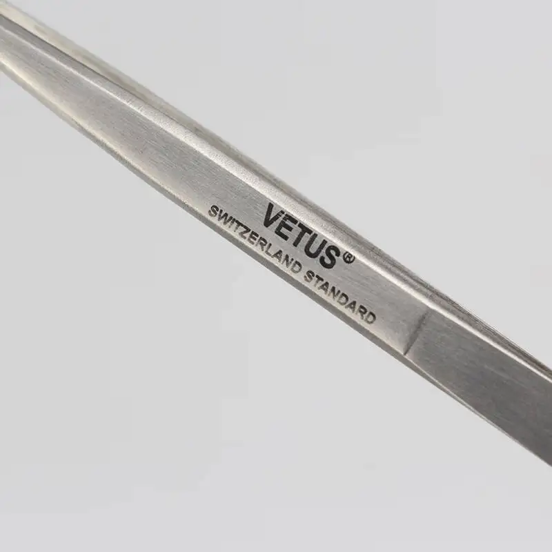Vetus Original TS Series ekonomiczna pinceta ze stali nierdzewnej antystatyczna do pielęgnacji rzęs precyzyjna konserwacja sprzętu — zdjęcie 3