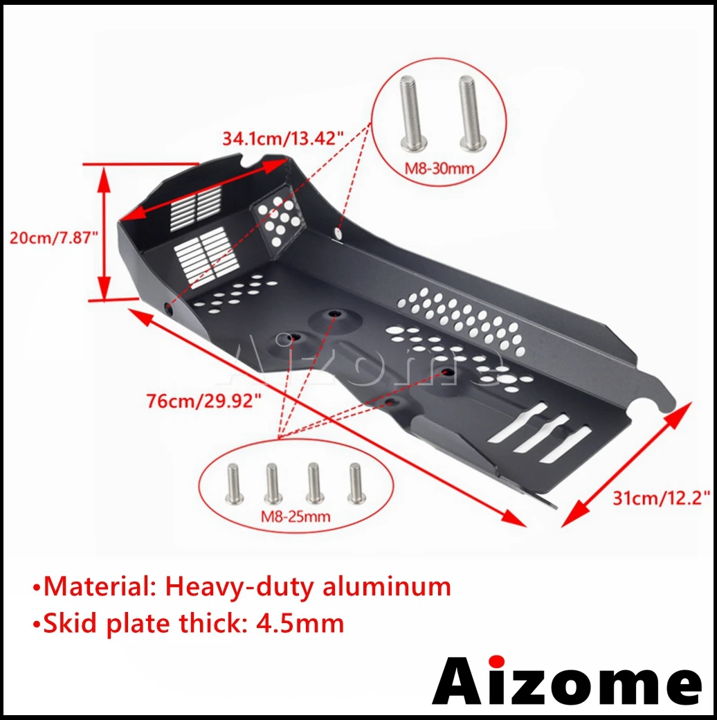 Retrofit Motorcycle Chassis Skid Plate Under Engine Guard Protector For Harley Sportster S 1250 RH1250S Accessories 2021-2023