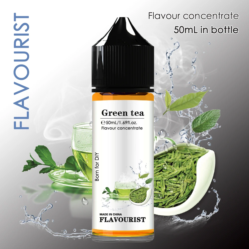 FLAVOURIST Green tea aroma flavor Water solubility flavouring Concentrate for DIY hand-made products