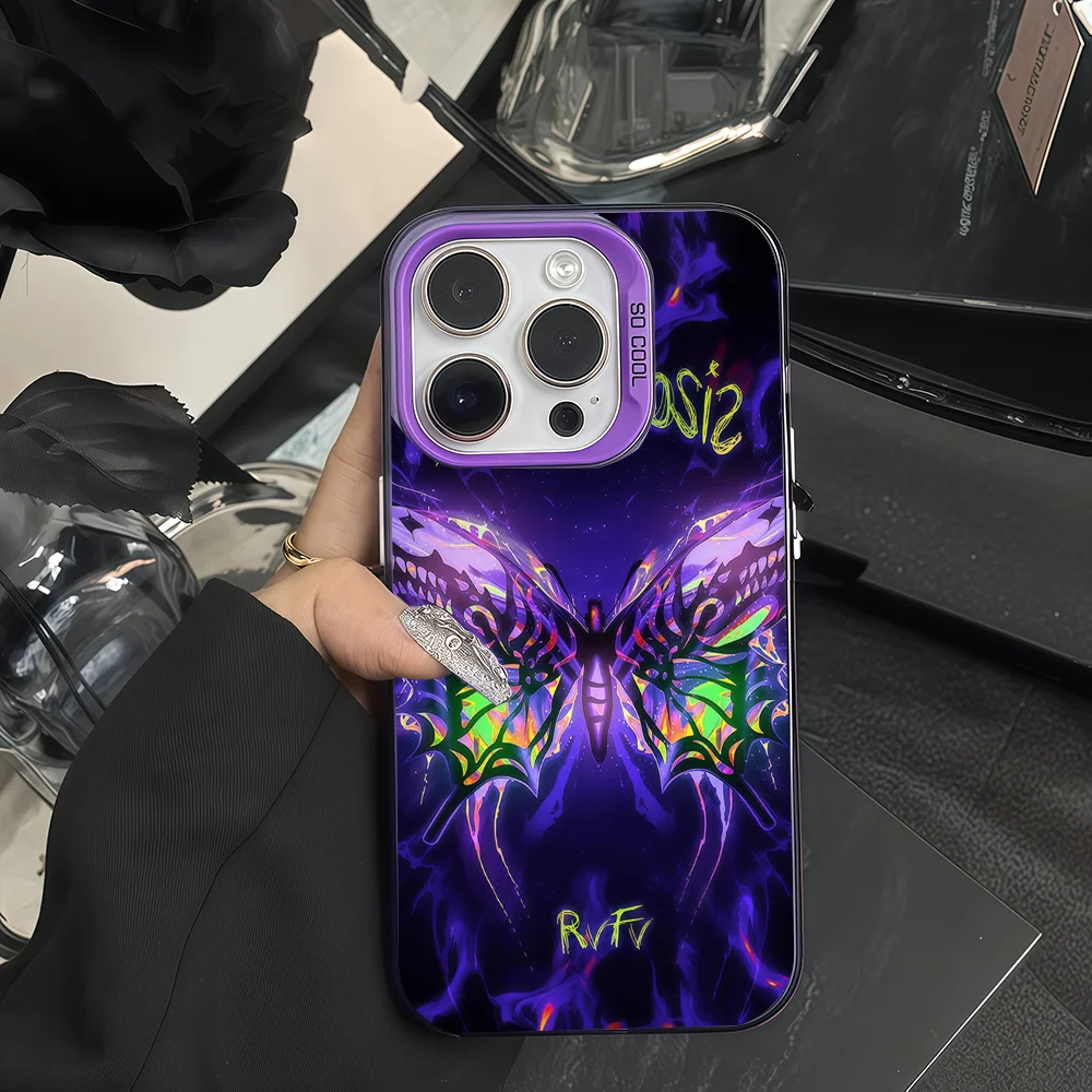 Rapper R-RVFV Singer 503 MAFFIA Phone Case For IPhone 12 11 For IPhone 12 11 13 14 15 16 17Max Pro Plus Mini Protective IMD Colo