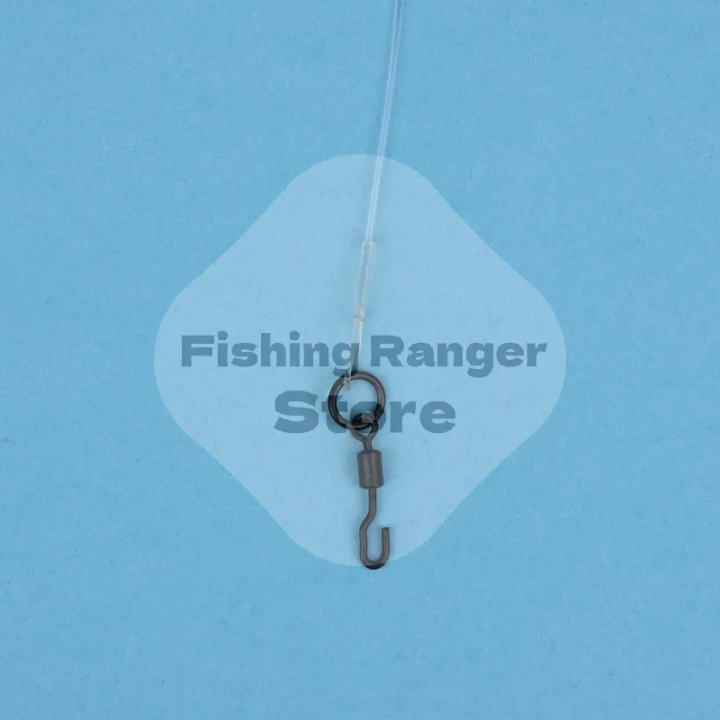 3 piezas de secciones de línea de pesca de carpa con crimpado, de larga duración, para montajes River Bombi, Hair Rig y Chod, accesorios de pesca de carpa