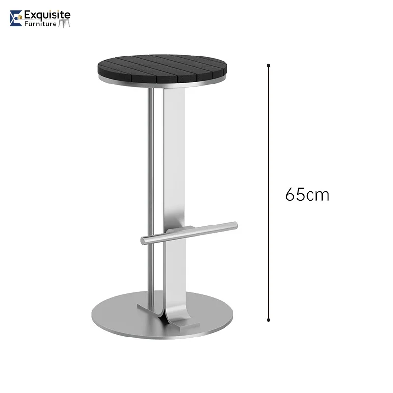 Simple Iron Silver Bar Chairs Design Steel High High Quality Kitchen Bar Stools Nordic Modern Metal Banqueta Home Furniture