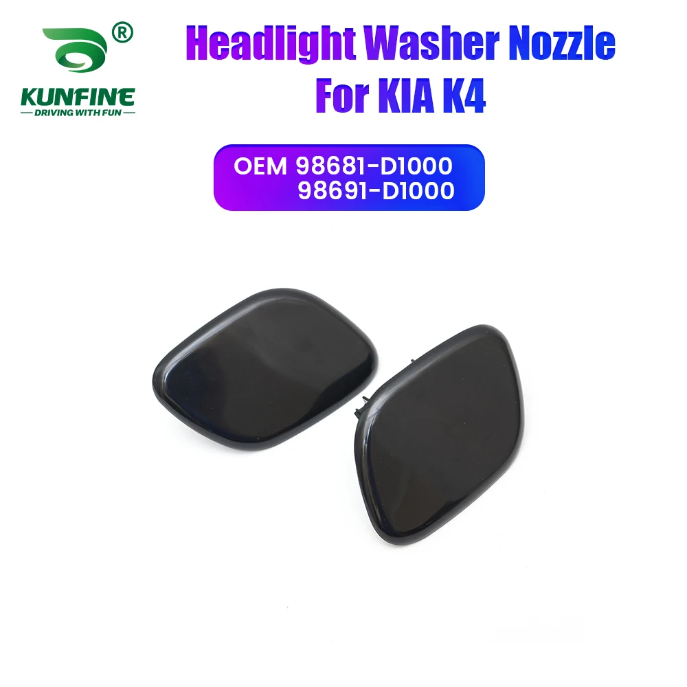 

Car Headlight Front Bumper Washer Spray Nozzle Jet Headlamp Pump Cover For KIA K4 98681-D1000 98691-D1000