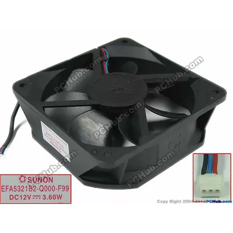New Optoma Projector OWX624UT Fan EFA5321B2-Q000/Q010-F99 12V 3.6W
