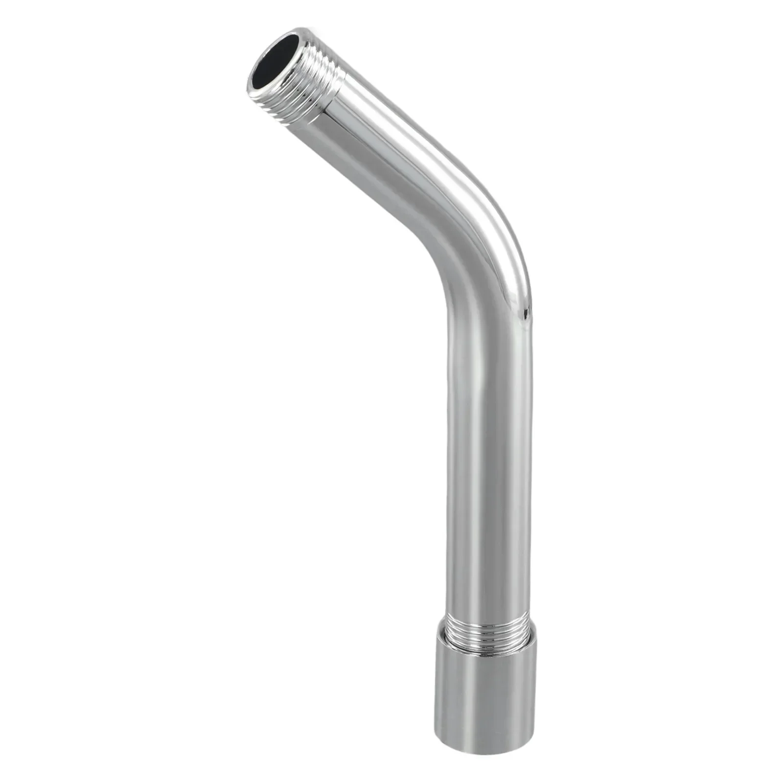 Durable High Quality Practical Extension Pipe Shower Arm Straight/ Angled Extra Polished Chrome Shower Head Bath